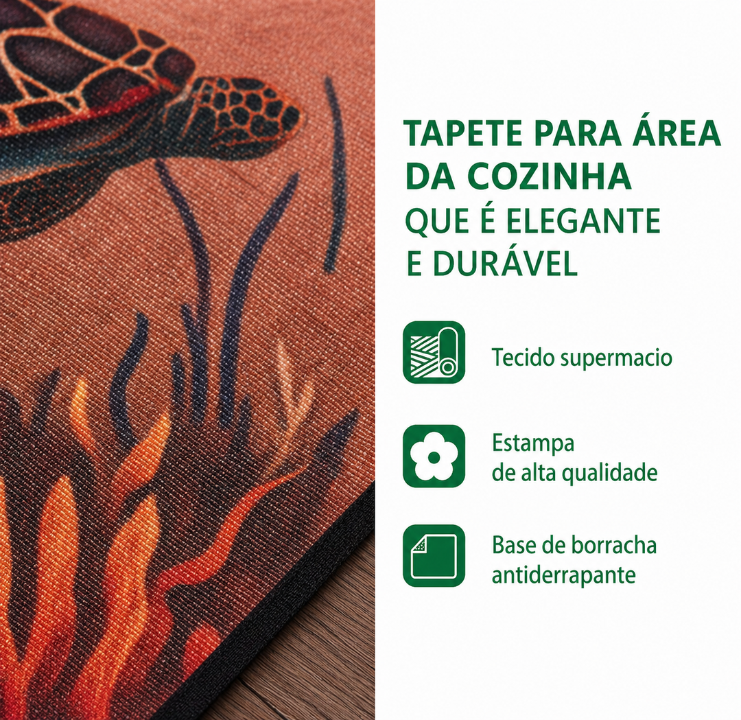 Tapete de Cozinha Rasto dos Outono