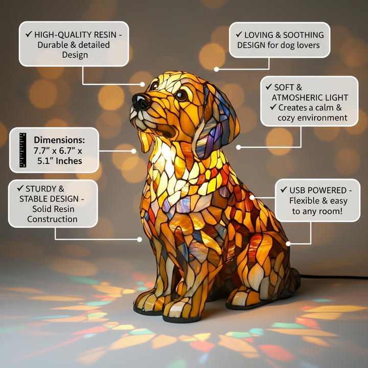 Lily la Figurina Espiritual de Golden Retriever
