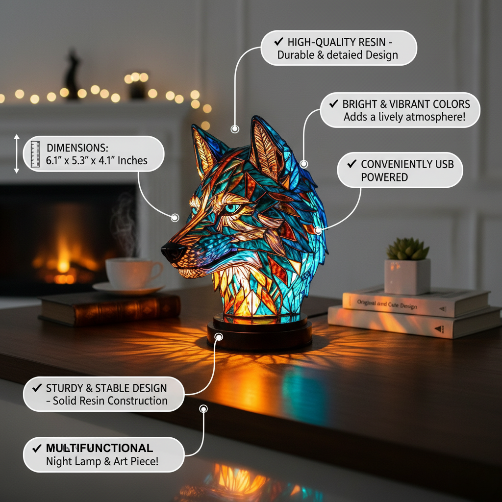 Bo Lámpara Lobo Encantador