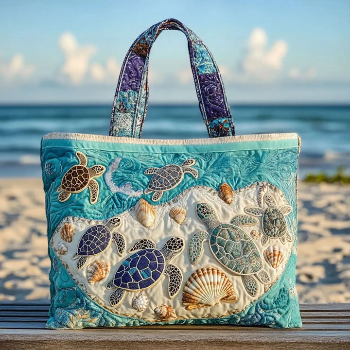 Bolso Tote Artesanal - Amor de Tortugas