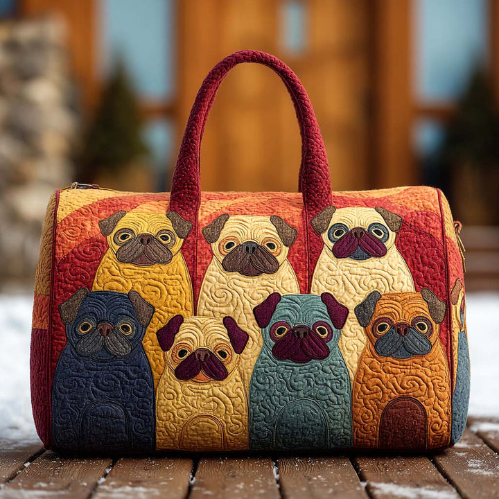 Mala de Viagem Acolchoada Pug Robusto