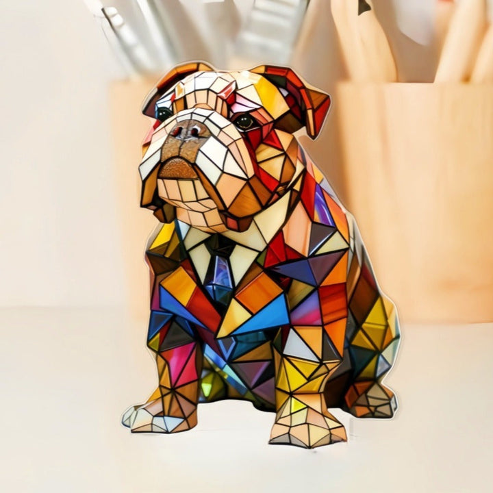 Bulldog Elegante con Encanto