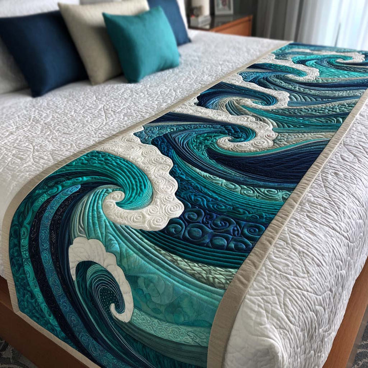 Corredor de Cama Oceano Ondas