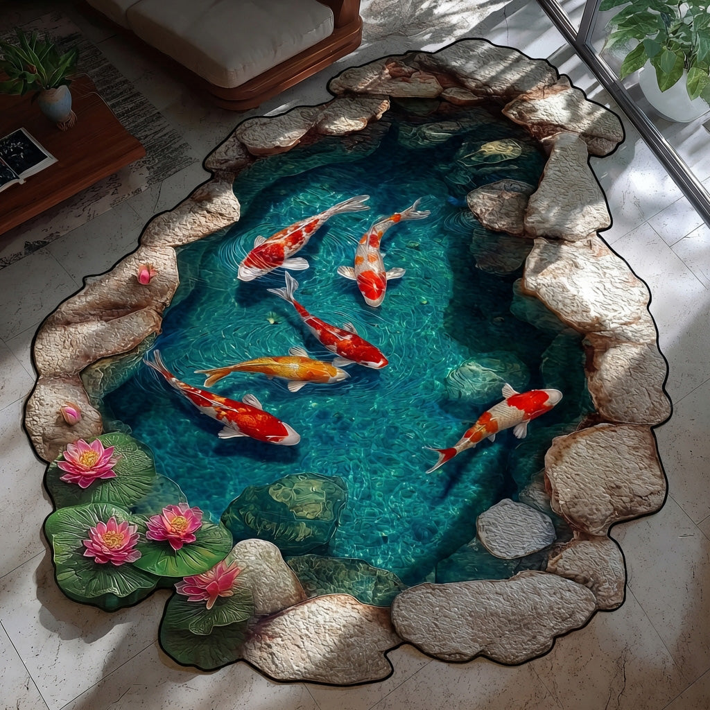 Tapete de Sala Tranquilo Piscina