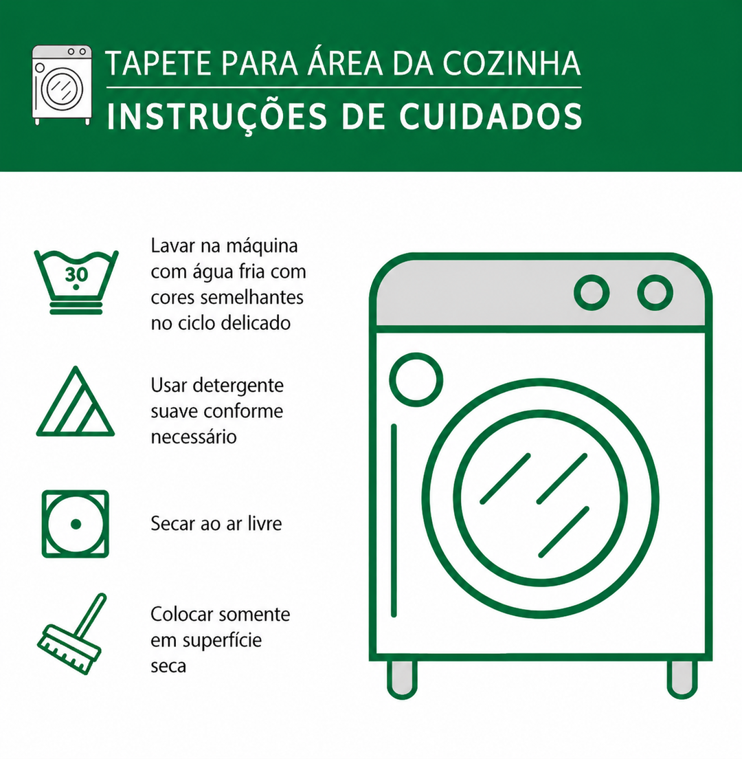 Tapete de Cozinha Natureza Nativa