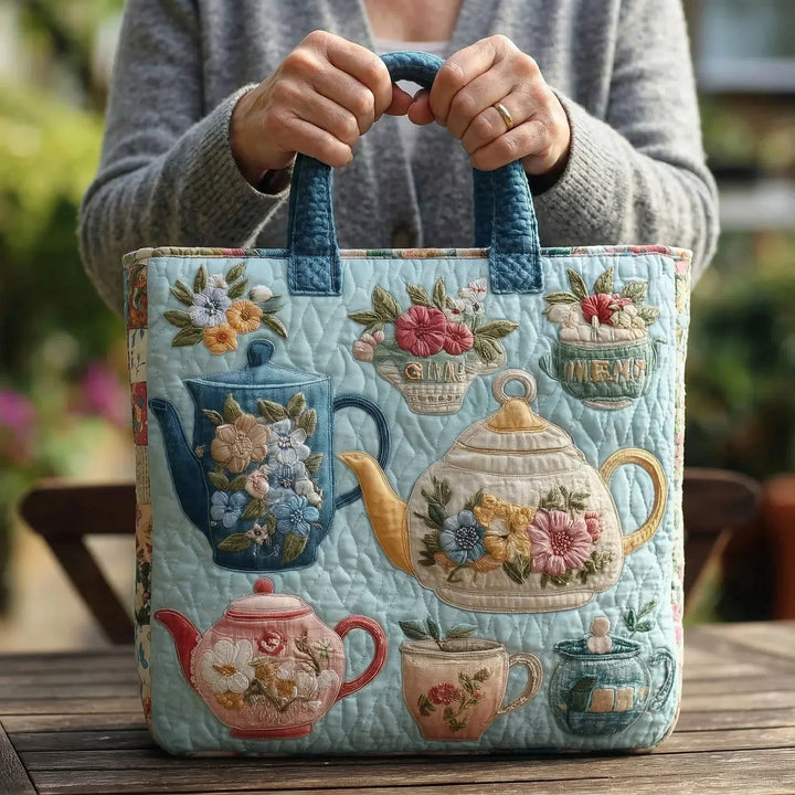 Bolso Acolchado - Patrón Floral