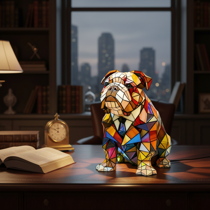 Bulldog Elegante con Encanto